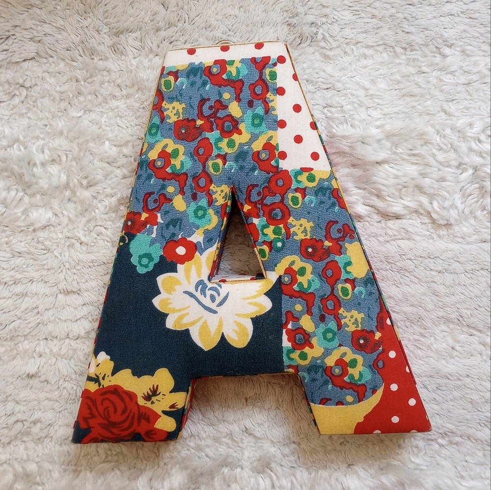 Floral Fabric A Wall Decor